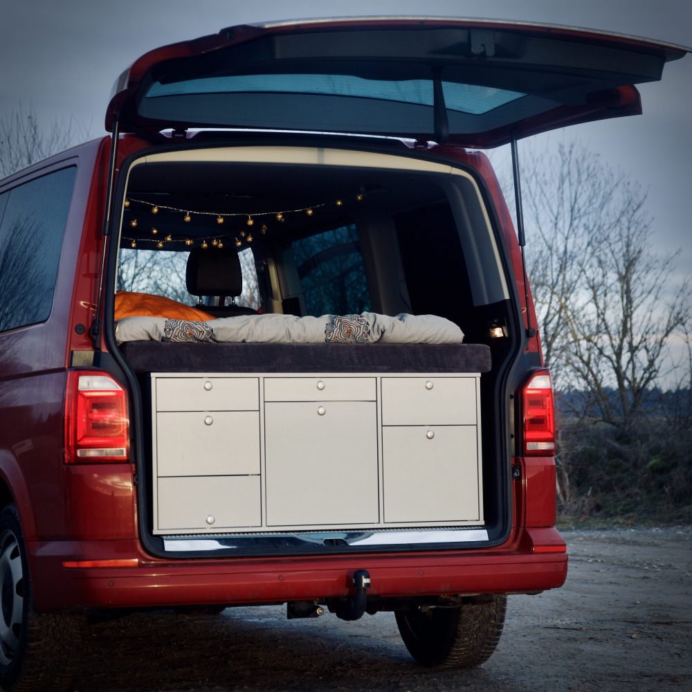 Freeheit Heckküche für VW Multivan Camperausbau