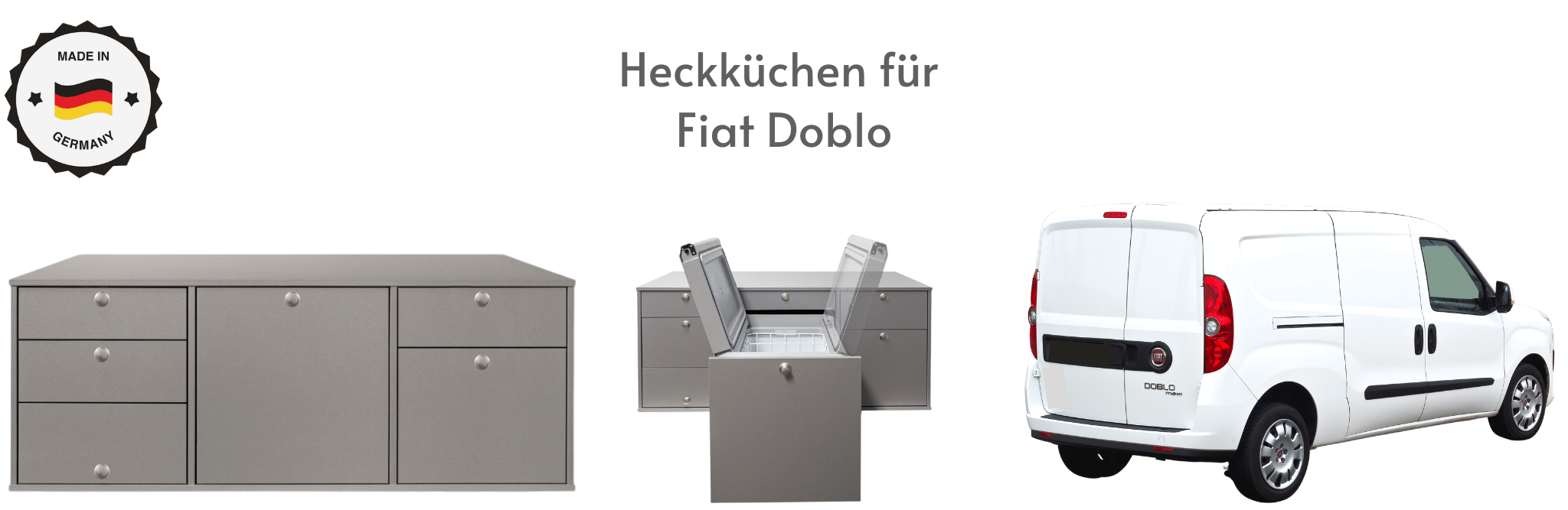 Heckküchen für Fiat Doblo