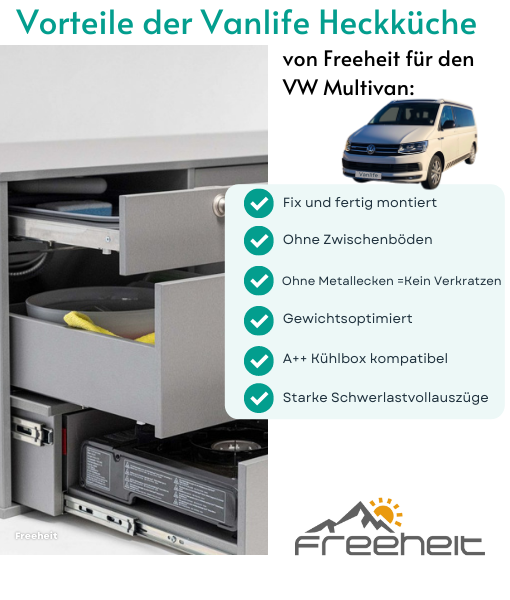 Heckküche Vorteile VW Multivan