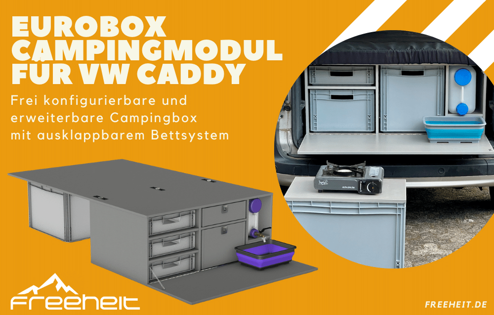 EUROBOX CAMPINGMODUL FÜR VW CADDY