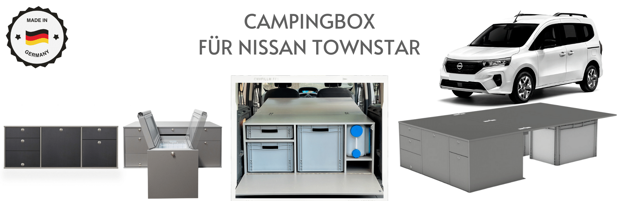 Campingbox Campingküche für Nissan Townstar