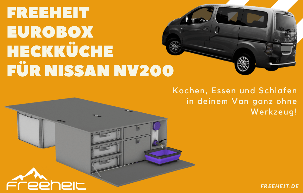 Eurobox Heckküche für Nissan NV200