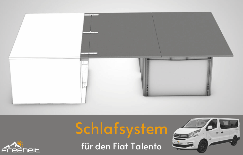 Schlafsystem für den Fiat Talento