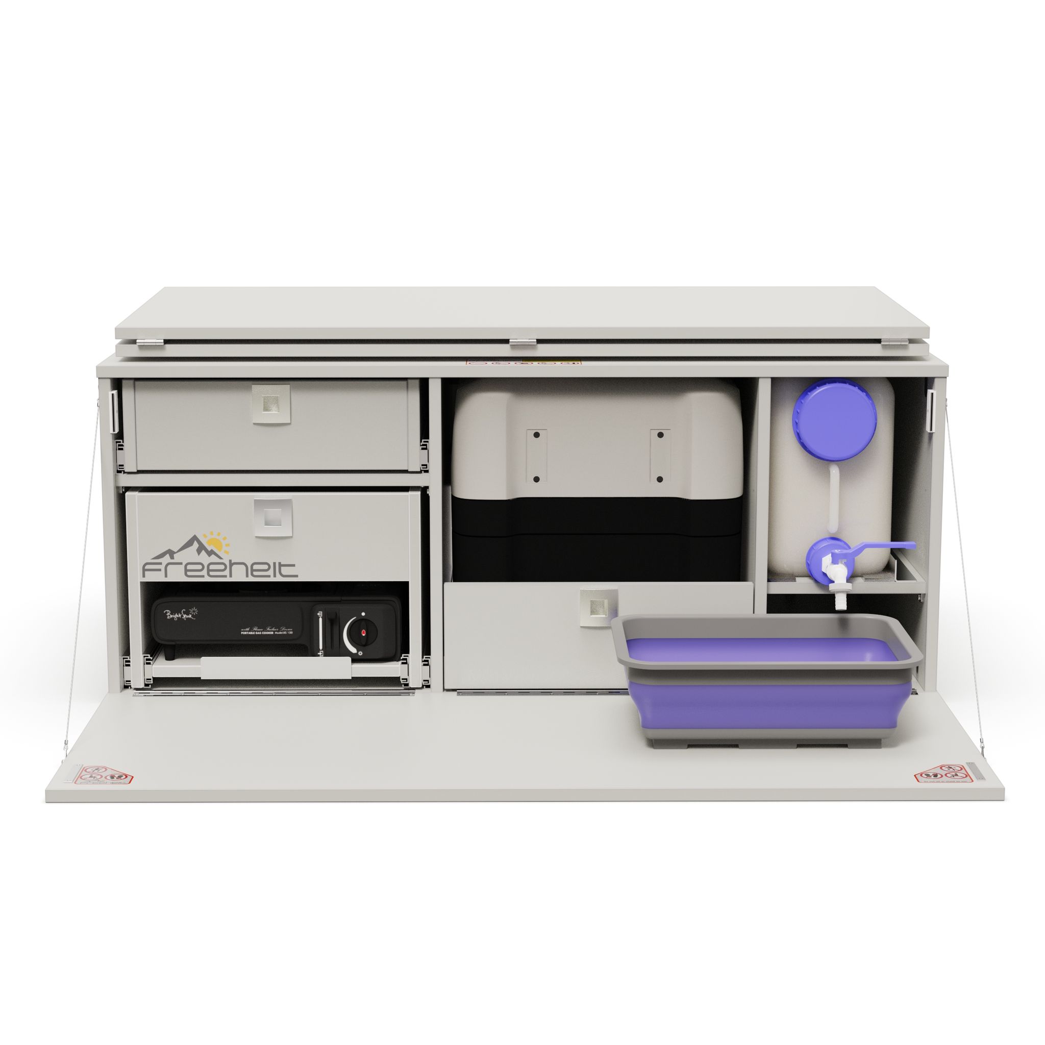 VW T6.1 Campingeinbau flexibel aufgebaut