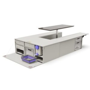 Campingmodul Kastenwagen mit Kocherschublade und Campingausstattung Freeheit Kombiflex 2002
