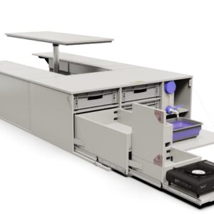 Campingmodul Kastenwagen mit Kocherschublade und Euroboxen Freeheit Kombiflex 2003